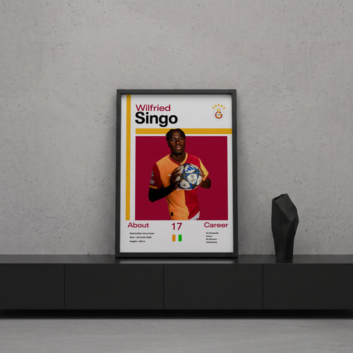 Wilfried Singo Tasarım Poster Tablo