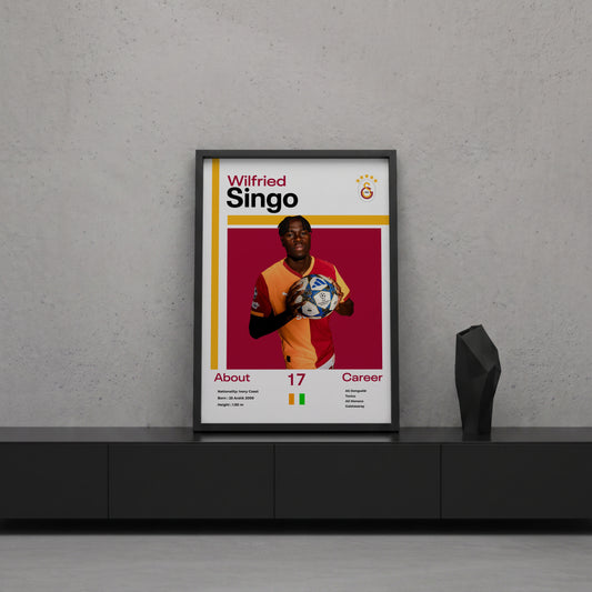 Wilfried Singo Tasarım Poster Tablo