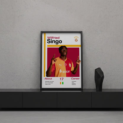 Wilfried Singo Tasarım Poster Tablo