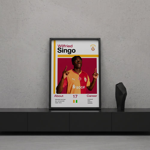 Wilfried Singo Tasarım Poster Tablo