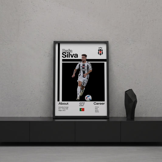 Rafa Silva Tasarım Poster Tablo