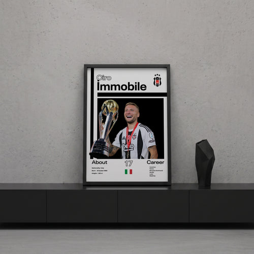 Ciro İmmobile Tasarım Poster Tablo