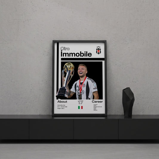 Ciro İmmobile Tasarım Poster Tablo