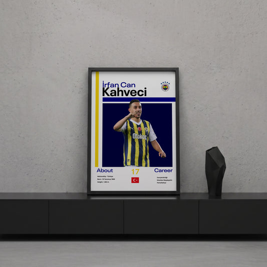İrfan Can Kahveci Tasarım Poster Tablo