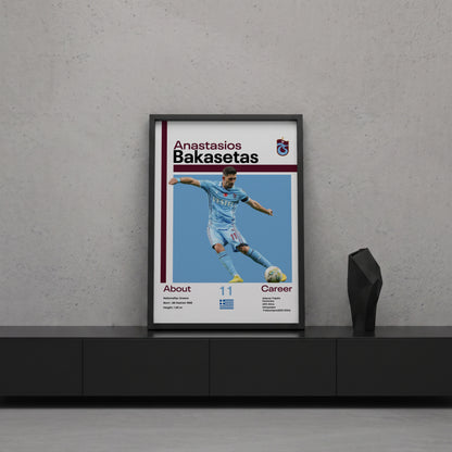 Anastasios Bakasetas Tasarım Poster Tablo