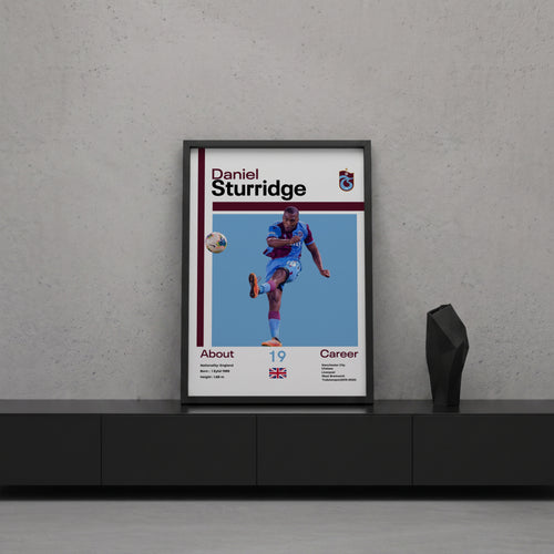 Daniel Sturridge Tasarım Poster Tablo