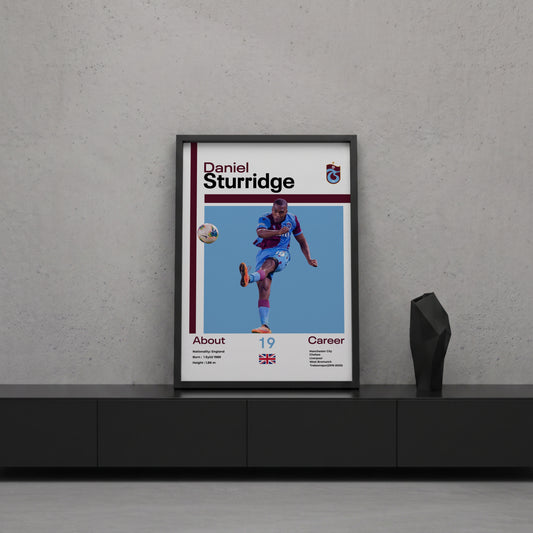 Daniel Sturridge Tasarım Poster Tablo