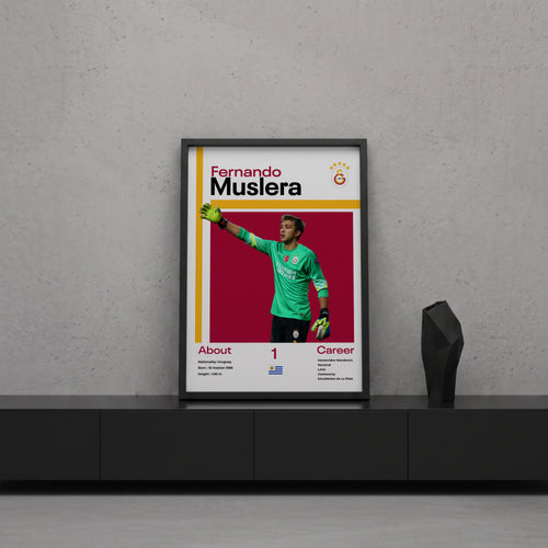 Fernando Muslera Tasarım Poster Tablo
