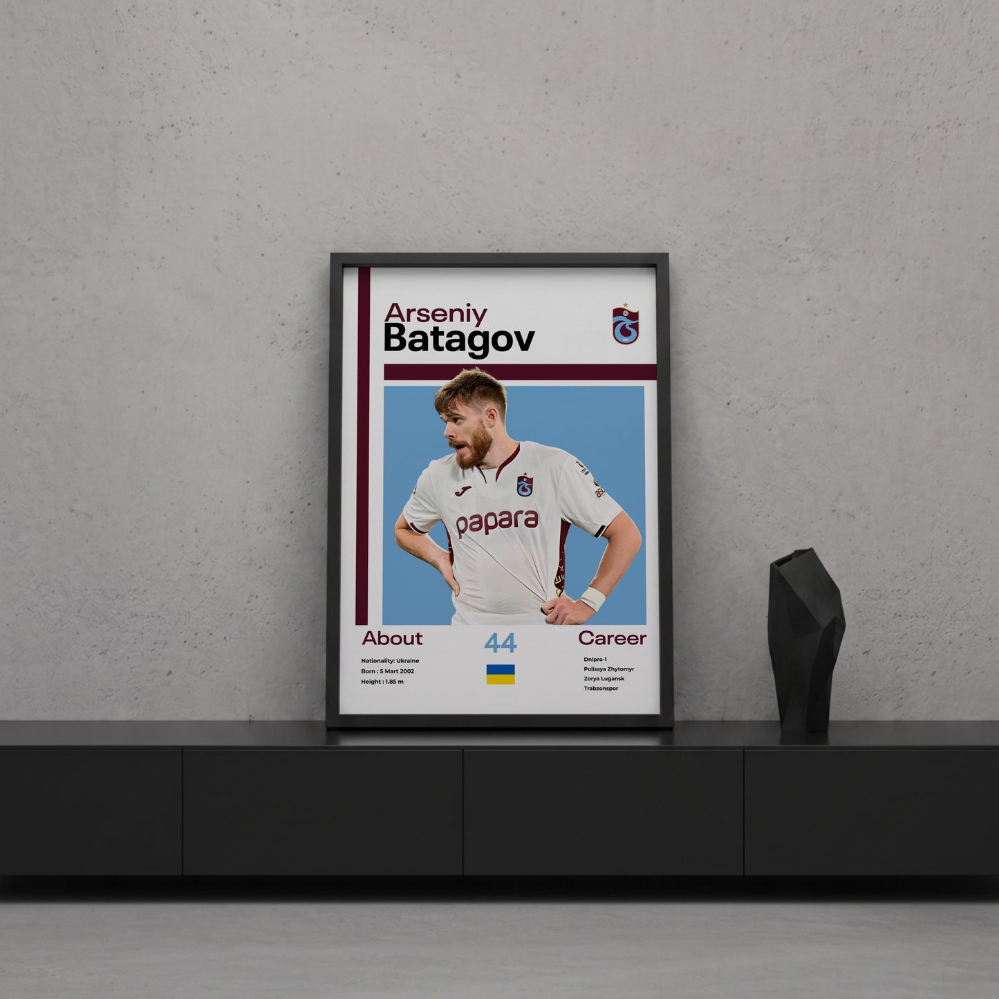 Arseniy Batagov Tasarım Poster Tablo