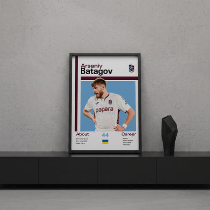 Arseniy Batagov Tasarım Poster Tablo