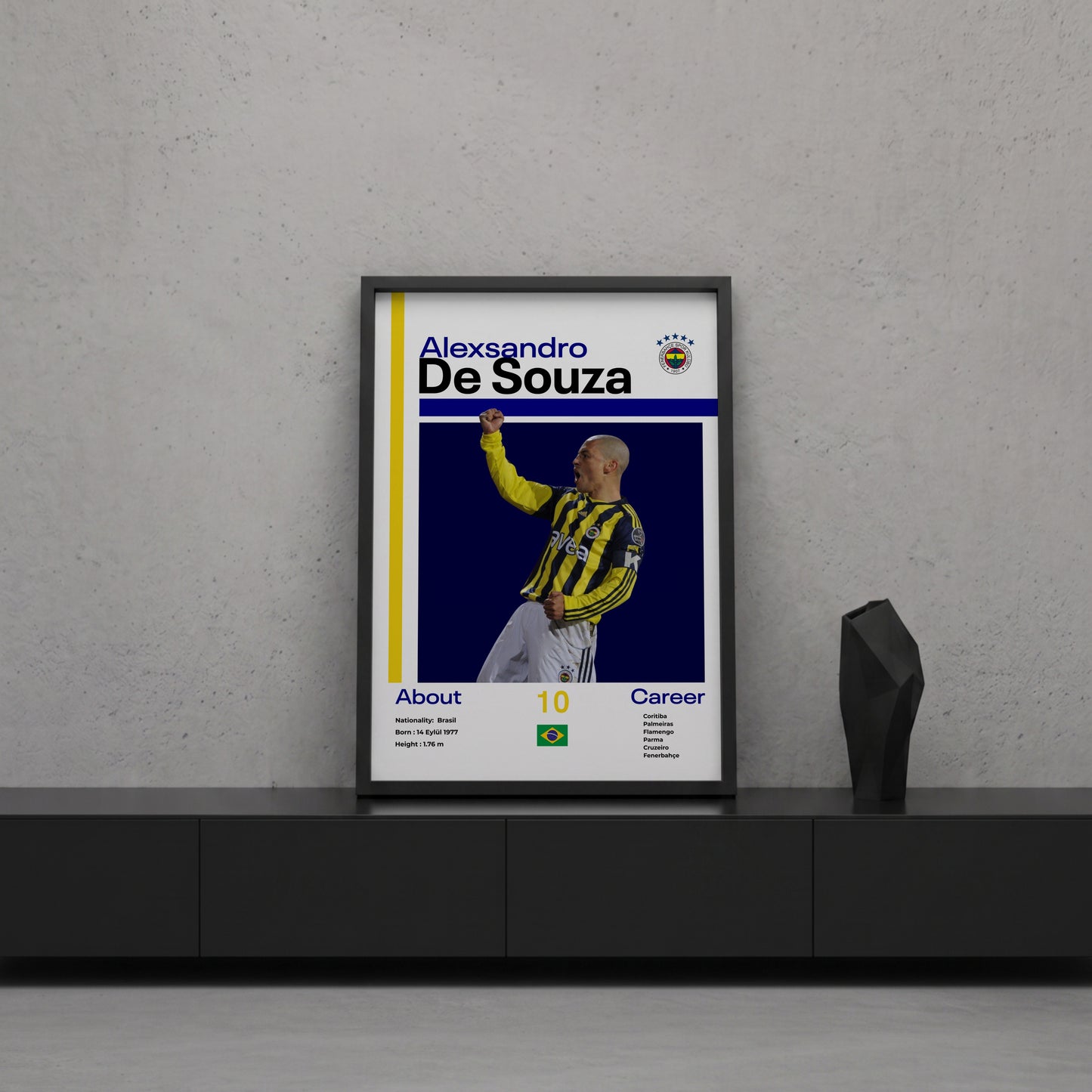 Alexsandro De Souza Tasarım Poster Tablo