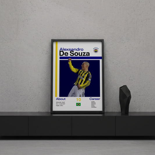 Alexsandro De Souza Tasarım Poster Tablo